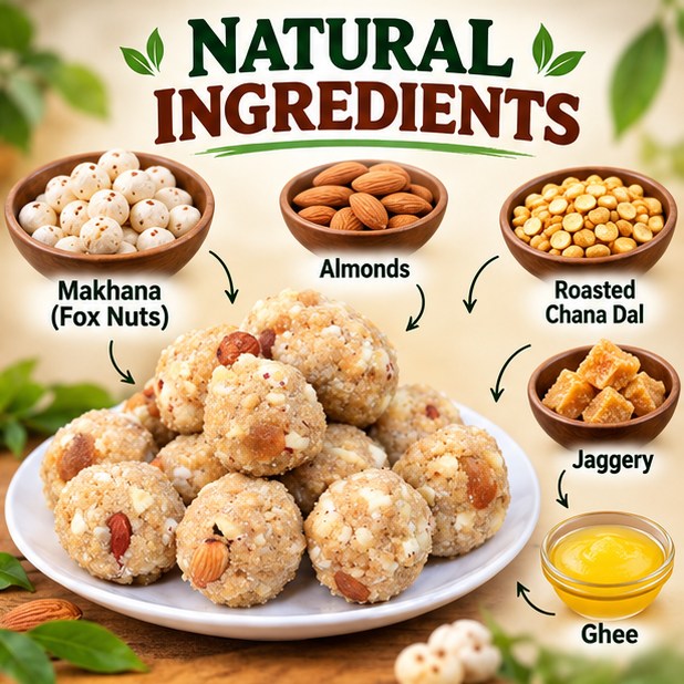 Makhana Laddu photo 2