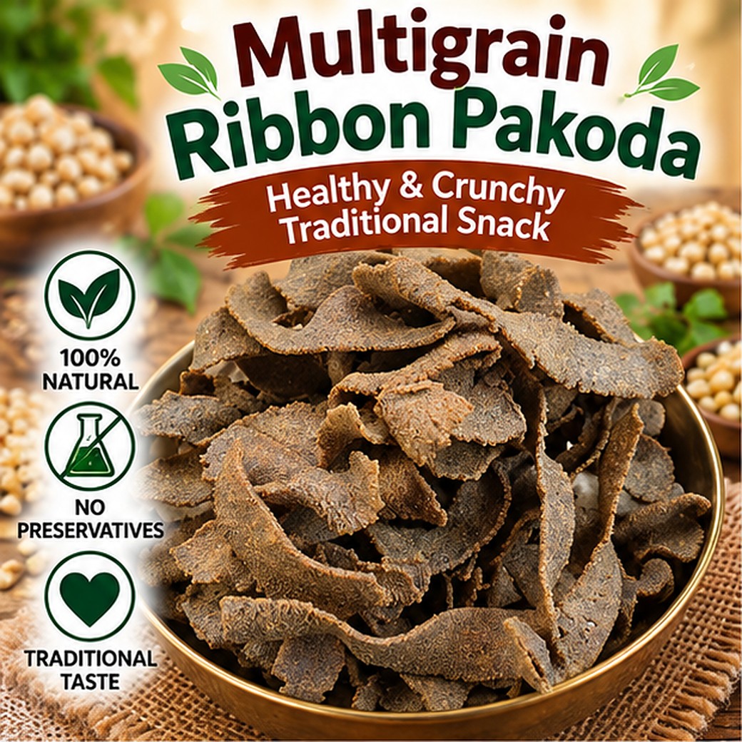 Multi grain ribbon Pakoda