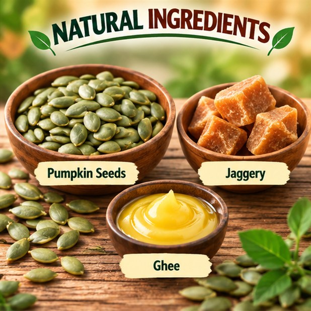 Pumpkin seeds Laddu photo 2
