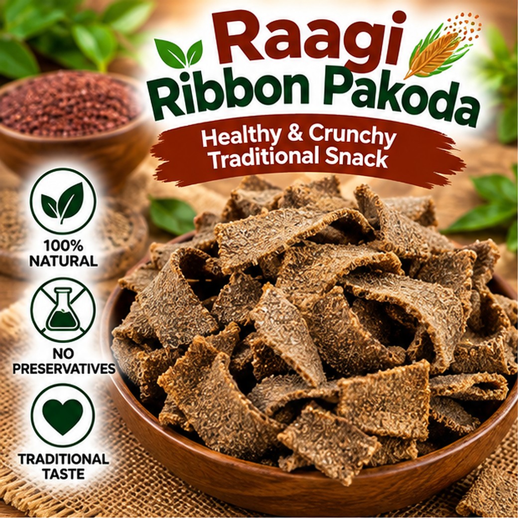 Raagi Ribbon pakoda