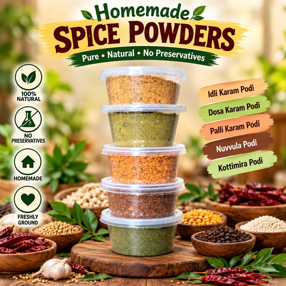 Healthy Karam Podi Trial Pack